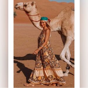 Spell and The Gypsy Hibiscus Dress S  Boho Bohemian Beach.